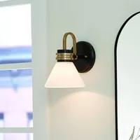 Elsteadlighting Kichler KL-FARUM1-BK - LED-Badezimmerleuchte Farum 1, schwarz/bronzefarben, Stahl,