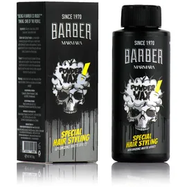 barber marmara Haarstyling und Volumenpuderwachs mit Matteffekt für Damen und Herren
