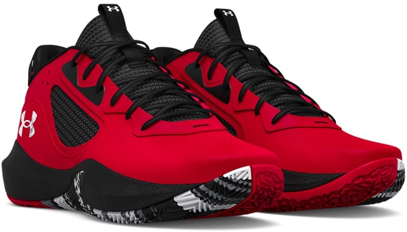 UNDER ARMOUR Lockdown 6 Basketballschuhe 600 - red/black/white 44