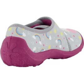 Fischer Markenschuh Hausschuh Grau 34