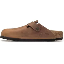 Birkenstock Boston geöltes Leder Herren Clogs, Größe:40 EU