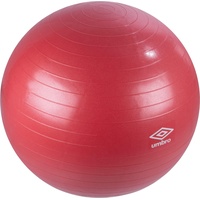 UMBRO Gymnastikball Ø75 CM Rot - Sitzball Büro - Medizinball - Sport und Rehabilitation