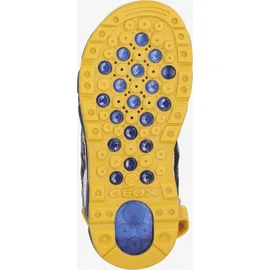 GEOX Android Sandalen Black / Royal 33