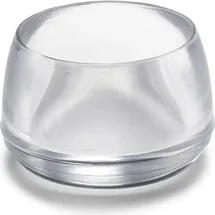 INOFIX Runder Außenbereich, Durchmesser 18 mm, transparent, Blisterverpackung, 8 Stück