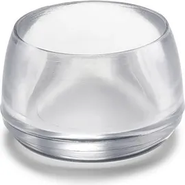 INOFIX Runder Außenbereich, Durchmesser 18 mm, transparent, Blisterverpackung, 8 Stück