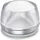 INOFIX Runder Außenbereich, Durchmesser 18 mm, transparent, Blisterverpackung, 8 Stück