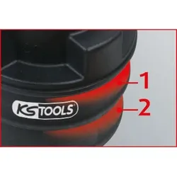 2-stufiger Einlass-Adapter, 85x90mm