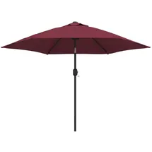 vidaXL Ø 300 cm Bordeauxrot