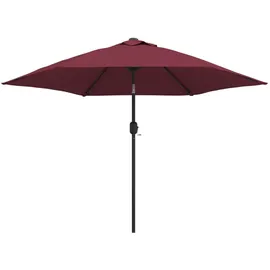 vidaXL Ø 300 cm Bordeauxrot