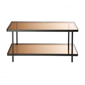 CaliCosy Couchtisch Schwarz Holzwerkstoff 50 x 48 x 50 cm