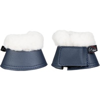 HKM Comfort Gamaschen & Hufglocken 6900 dunkelblau Mini Shetty
