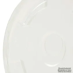 BIOZOYG 50 Stück Einwegdeckel Ø 97mm aus Biokunststoff, kompostierbar, Flachdeckel, biologisch abbaubar, nachhaltige Plastikdeckel aus PLA