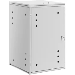 Uniprodo Mülltonnenbox - 240 l - Luftlöcher