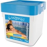 Miganeo Multitabs/Chlortabletten 20 g - Total Blue All-in-One 5 kg - Langsamlöslich | Stabilisierend | Kristallklar