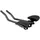 Profile Design Supersonic/ergo+/4525 SLC Aerobar Lenkeraufsatz Schwarz Modell Aktion - Black - 400 mm,