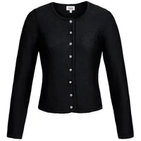 Nübler Strickjacke Anni Schwarz 48