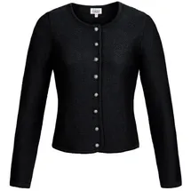 Nübler Strickjacke Anni Schwarz 48