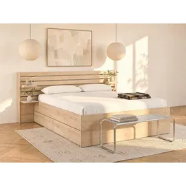vente-unique Tenalia 180 x 200 cm Natur