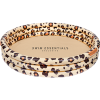 Swim Essentials Swimming Pool Beige Leopard 150 cm