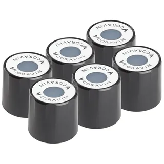 Coravin Schraubverschlüsse - Ermöglicht die Verwendung von Coravin mit roten und weißen Flaschenweinen mit Schraubverschluss - 6er Pack
