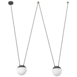 FARO Mine 2-flg. 19 cm dunkelgrau Aluminium, Holz