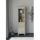Set One by Musterring Standvitrine Reno 48 x 42 x 199 cm Braun