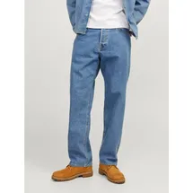 JACK & JONES Relax-fit-Jeans JJIEDDIE mit hoher Taille und lockerer Passform Baumwolle, relaxed fit blau 36
