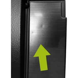 Samsung RB53DG706AB1EF RB6000D Kühl-Gefrierkombination (538 l, 2030 mm hoch, Schwarz)