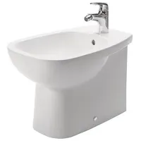 Duravit D-code - Stand-bidet, Alpinweiß 22411000002 - Duravit