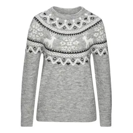 LASCANA Norwegerpullover grau 40/42