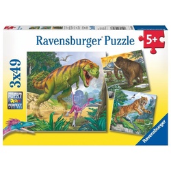 Puzzle Herrscher Der Urzeit 3X49-Teilig