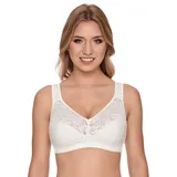 SUSA BH 2er Pack - Basic 27931 - Größe B-E - Bügelloser BH mit Unterbrustband - 3-Geteilte Cups & verstellbare, gepolsterte Träger - Bequemer BH ohne Bügel mit Stützfunktion - 105C