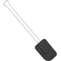 Metaltex Teigschaber, Silikon mit Edelstahlgriff, 29cm