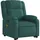 vidaXL Massagesessel Elektrisch 95 x 99 x 95 cm Dunkelgrün mit Aufstehhilfe