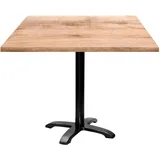 Restootab Tisch Bazila 90x90cm - Modell Tanin Natural