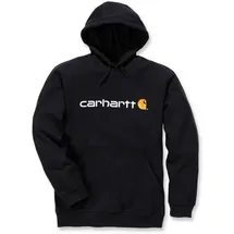 CARHARTT Signature Logo Kapuzenpullover - Schwarz L