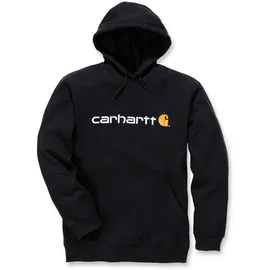 CARHARTT Signature Logo Kapuzenpullover - Schwarz L