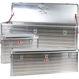 B2B Partner Werkzeugbox Aluminium 1176 x 385 x 412 mm grau