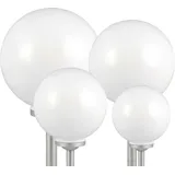 ETC Shop Vier Solarleuchten zur Dekoration für Ihren Außenbereich