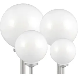 ETC Shop Vier Solarleuchten zur Dekoration für Ihren Außenbereich