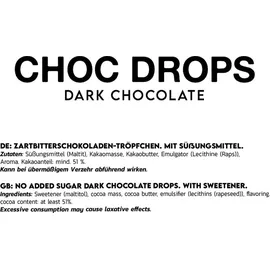 INLEAD Choc Drops Beutel 150 g