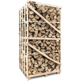 JSM-Brennholz Weißbuche Brennholz auf Paletten - 2.9 SRM/1.8 RM - für Kamin, Ofen, Grill, Smoker - Scheitlänge 25 cm oder 33 cm (Scheitlänge 25 cm)