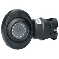 VSG24 PROTECT Rückfahrkamera mit Rohrhalterung Spezialbefestigung für LKW's Rückfahrkamera (Ideal für Seitenspiegel, Wetterfest IP67, 120° Blickwinkel, 1080P-HD)
