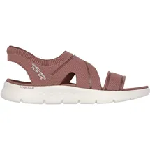 SKECHERS GO WALK FLEX SANDAL ENTICING Damen Braun 40