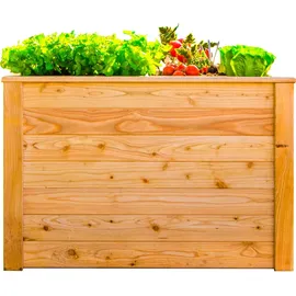 Westmann Hochbeet Klassik 100 100 x 65 x 66 cm Natur