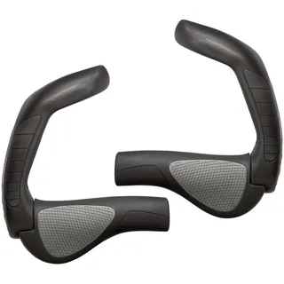 Ergon GP5 Griffe Fahrradgriffe Schwarz/Grau L