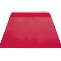 Schneider Teigschaber mit Griffleiste, eckig, 227850 - Farbe: rot