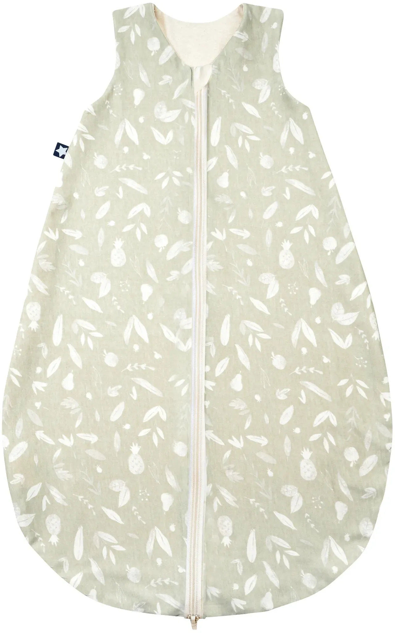 Julius Zöllner Sommerschlafsack Jersey 0.5 TOG, gruen, 56