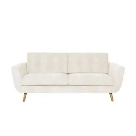 Soho Einzelcouch Flachgewebe 1-Sitzer Beige