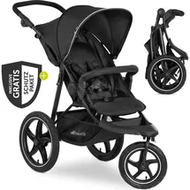 hauck Runner 2 black inkl. XXL Zubehörpaket